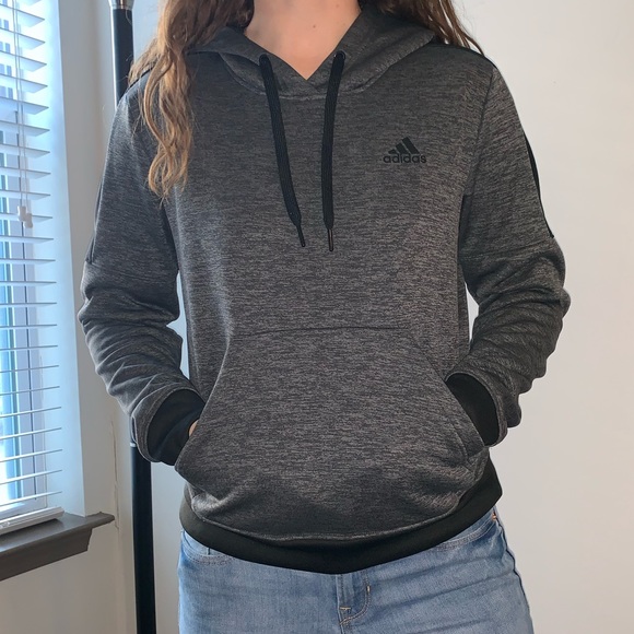 adidas Tops - Gray Adidas Sweatshirt